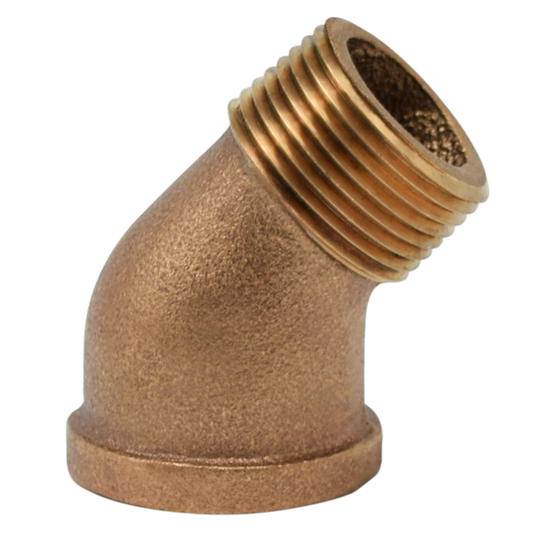 Legend Valves 310-063NL 1/2" No Lead Cast Bronze 45° Street Elbow