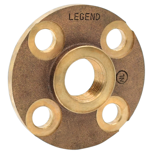 Legend Valves 310-251NL 4" No Lead Cast Bronze FNPT Companion Flange