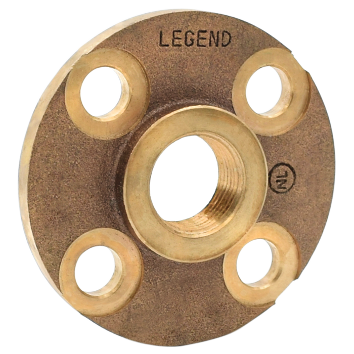 Legend Valves 310-244NL 3/4" No Lead Cast Bronze FNPT Companion Flange