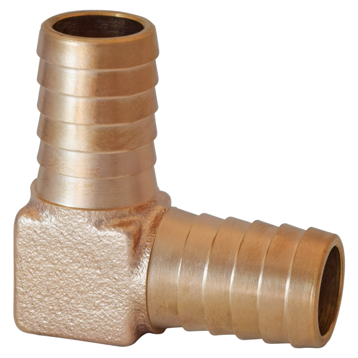 Legend Valves 312-075NL 1" No Lead Cast Bronze 90° Insert Elbow