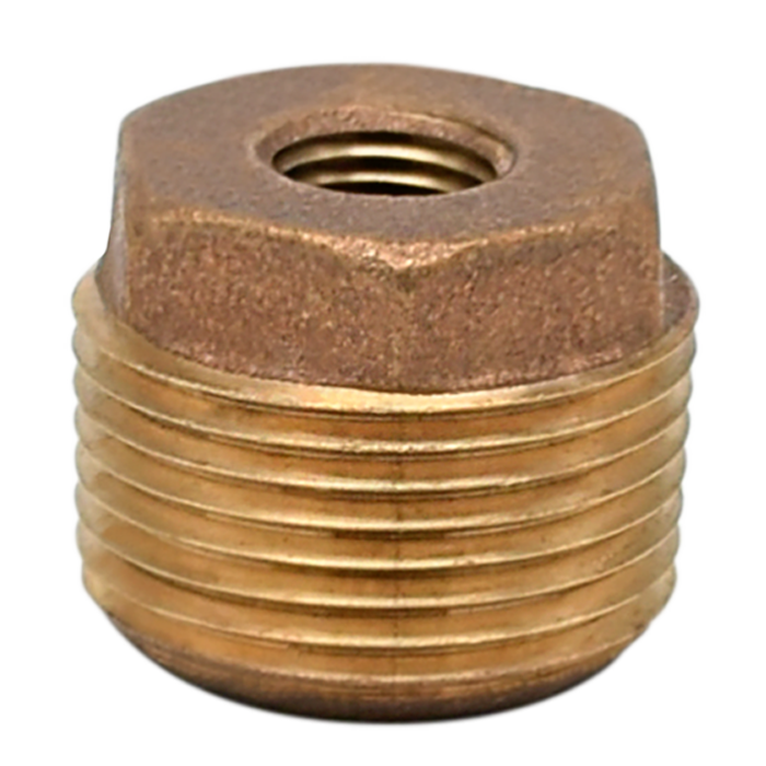 Legend Valves 310-489NL 1-1/2" x 3/4" No Lead Cast Bronze Hex Bushing