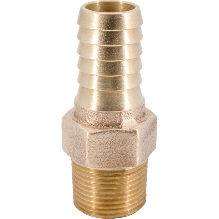 Legend Valves 312-003NL 1/2" No Lead Cast Bronze Insert x MNPT Adapter