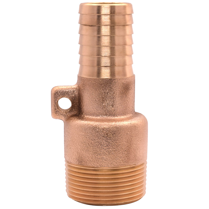 Legend Valves 312-126NL 1" x 1-1/4" No Lead Cast Bronze Reducing Rope Adapter