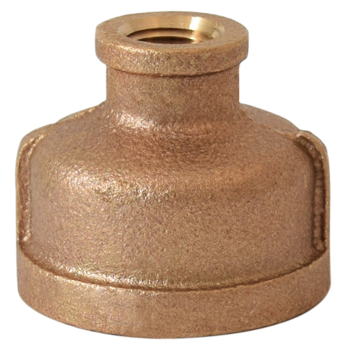Legend Valves 310-377NL 1-1/2" x 1/2" No Lead Cast Bronze Reducing Coupling