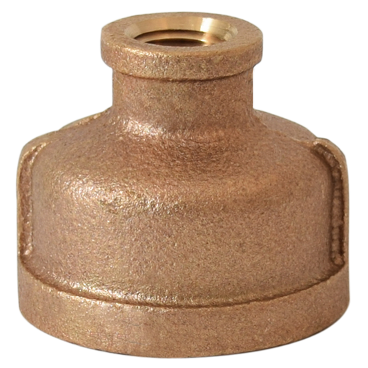 Legend Valves 310-385NL 2" x 1-1/2" No Lead Cast Bronze Reducing Coupling