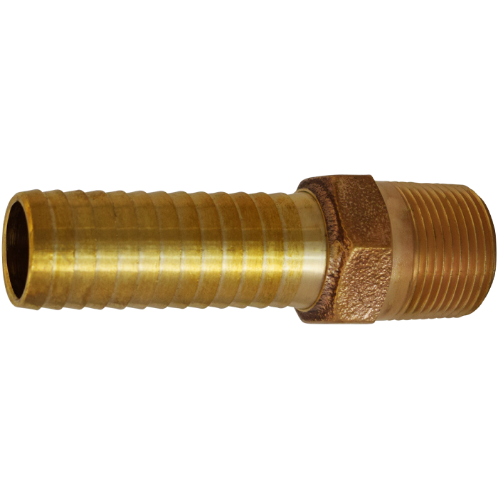 Legend Valves 312-025NL 1" Cast Bronze Extra Long Insert x MNPT Adapter