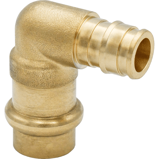 Legend Valves 450-934P 3/4" x 1/2" LegendPress No Lead DZR Forged Brass Cold Expansion PEX Reducing Elbow