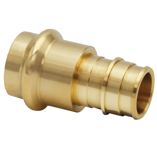 Legend Valves 450-863P 1/2" LegendPress No Lead DZR Forged Brass Cold Expansion PEX Adapter