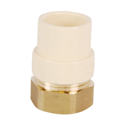 Legend Valves 302-413NL 1/2" No Lead Brass FNPT x CPVC Transition Fitting