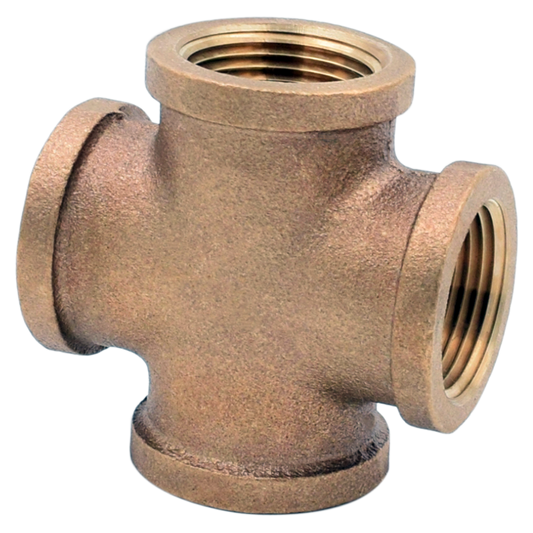 Legend Valves 310-209NL 2-1/2" No Lead Cast Bronze Cross