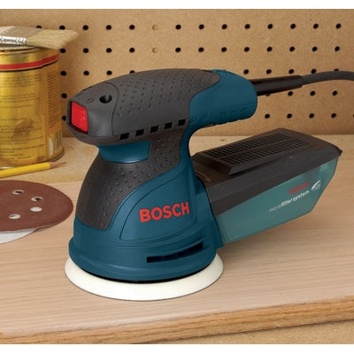 Bosch ROS20VSK 5" Palm Variable Speed Random Orbit Sander W/ Case