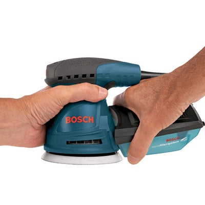 Bosch ROS20VSK 5" Palm Variable Speed Random Orbit Sander W/ Case