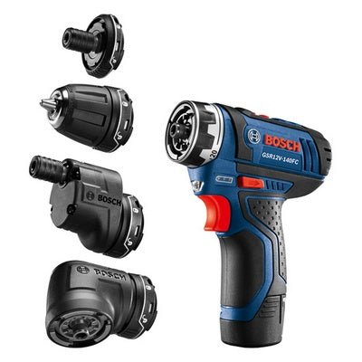 Bosch GSR12V-140FCB22 12V Max Flexiclick® 5-In-1 Drill/Driver System