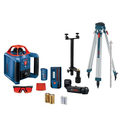 Bosch GRL900-20HVK Revolve900 Self-Leveling Horizontal/Vertical Rotary Laser Kit