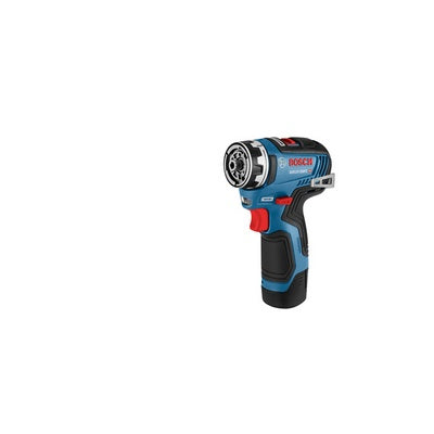 Bosch GSR12V-300FCB22 12V Max Ec Brushless Flexiclick® 5-In-1 Drill/Driver System With (2) 2.0 Ah Batteries