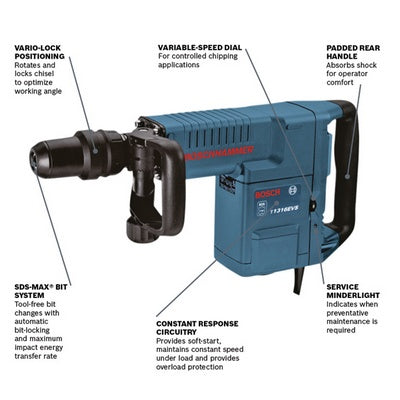 Bosch 11316EVS Sds-Max® Demolition Hammer