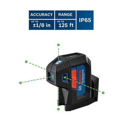 Bosch GPL100-50G 5-Point Laser Level Retail G