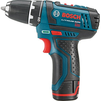 Bosch PS31-2A 12V Max 3/8" Drill Driver Kit W/ (2) 2.0Ah Batteries