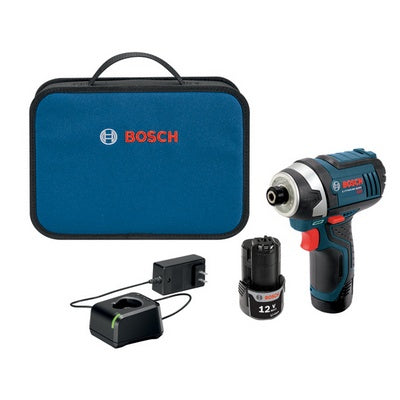 Bosch PS41-2A 12V Max Impact Driver Kit W/ (2) 2.0Ah Batteries