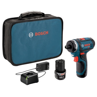 Bosch PS21-2A 12V Max 2-Speed Pocket Driver Kit W/ (2) 2.0Ah Batteries