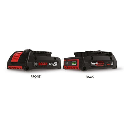 Bosch BAT612-2PK 18V Lithium-Ion Slimpack Battery (2.0 Ah) - 2-Pack