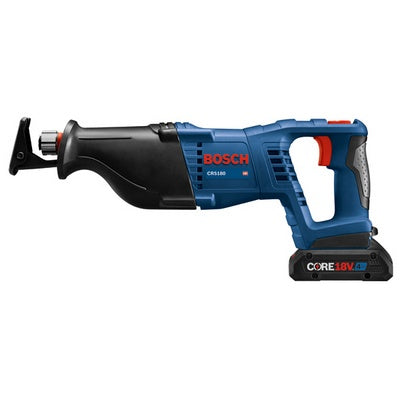 Bosch CRS180-B15 18V 1-1/8 In. D-Handle Reciprocating Saw Kit With (1) Core18V 4.0 Ah Compact Battery