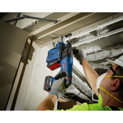 Bosch GBH18V-26DK15 18V Ec Brushless Sds-Plus® Bulldog 1 In. Rotary Hammer Kit With (1) Core18V 4.0 Ah Compact Battery