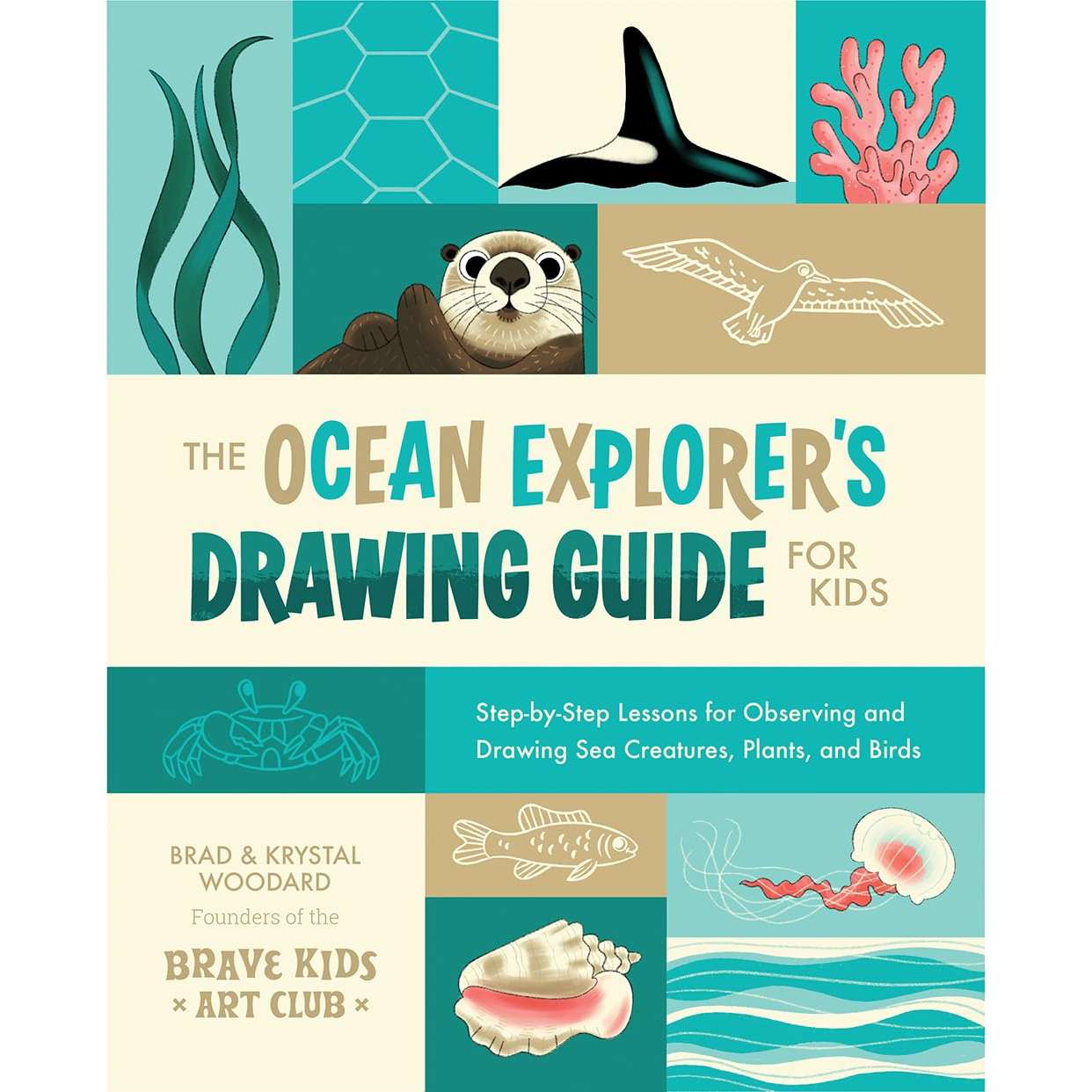 Paradise Clay IPS331 The Ocean Explorer's Drawing Guide For Kids - Book