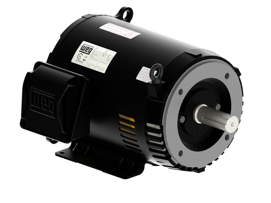 WEG 00518OT3V184T-SG 5HP,1800RPM,182/4T Frame,ODP-C-FACE-FOOT-MOUNT (1 EA)