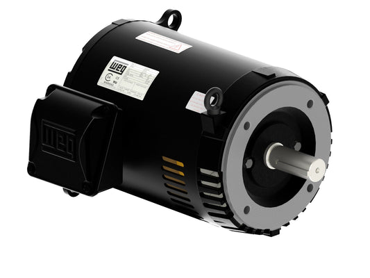 WEG .2518OT3E56CFL-S 0.25HP,1800RPM,56C Frame,ODP-C-FACE-FOOTLESS (1 EA)