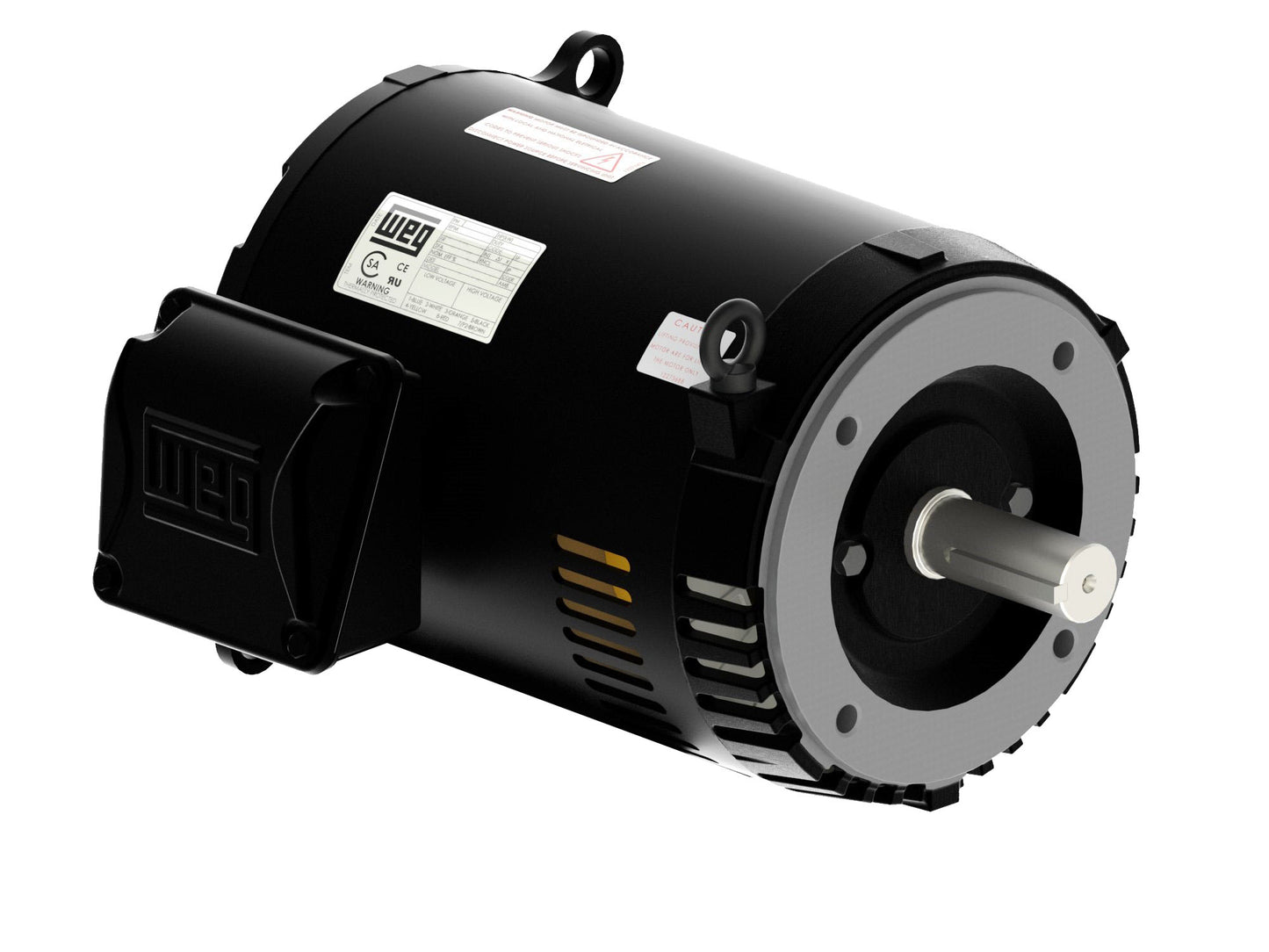 WEG 00118OT3E56CFL-S 1HP,1800RPM,56C Frame,ODP-C-FACE-FOOTLESS (1 EA)