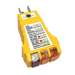 SOS Cleanroom Ohm-Stat SP-101 - Electrical Ground Checker / Circuit Tester / Grounding Plug