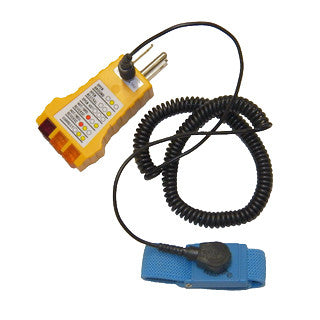 SOS Cleanroom Ohm-Stat SP-102 - Electrical Ground Checker with Wrist Strap