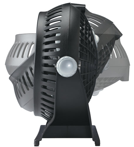 Lasko 507 10" Breeze Machine Pivoting 2-Speed Floor Fan - Black