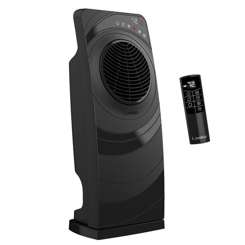 Lasko CC23630 Elite Collection Revolution Ceramic Space Heater with Remote, Black