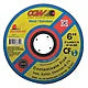 CGW ABRASIVES 45017 6"X.045X7/8" Wa60-R-Bft27 Quickie Cut Whl (1 EA)