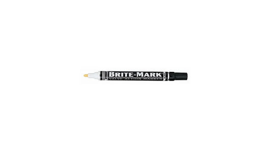 DYKEM 84050 Brite-Mark Paint Pen Medium Tip Silver (1 EA)
