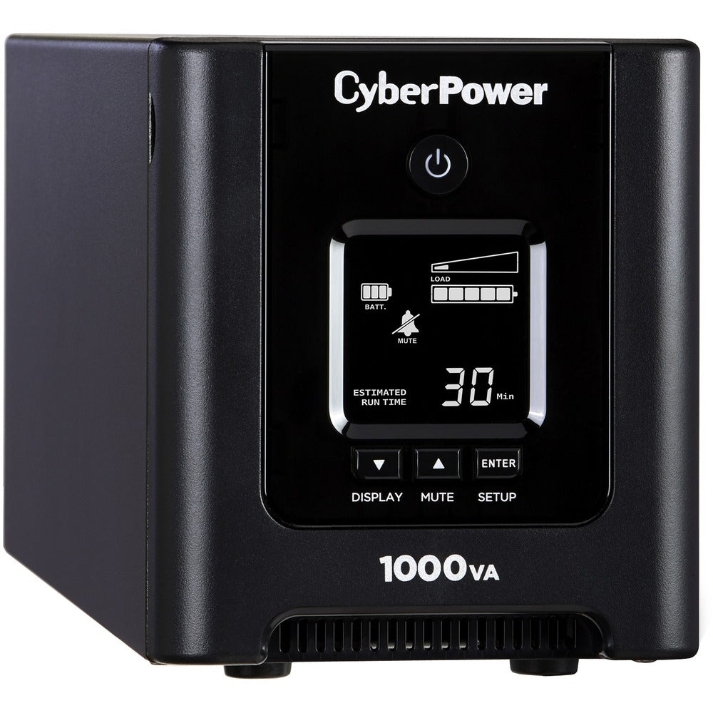 Cyberpower PFC Sine Wave OR1000PFCLCD mini-tower 1000VA 700W - 1000 VA/700 W - 120 V AC - 6 Minute - Mini-tower - 6 Minute - 8 x NEMA 5-15R