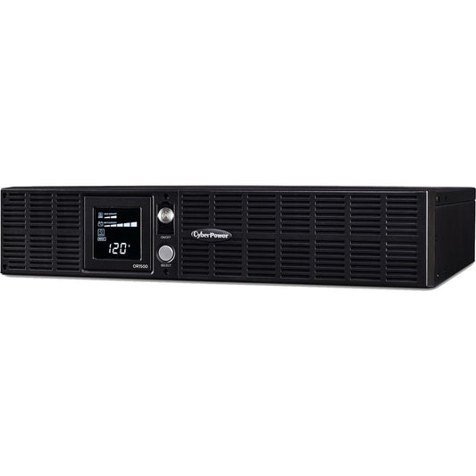 CyberPower Smart App Intelligent LCD OR1500LCDRT2U 1500VA UPS LCD RT - 1500 VA/900 W - Tower/Rack Mountable - 6 Minutes Full Load - 8 x NEMA 5-15R