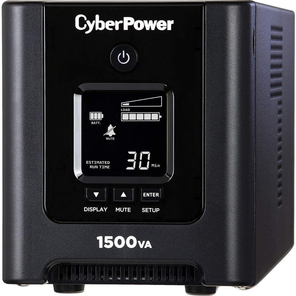 Cyberpower PFC Sine Wave OR1500PFCLCD mini-tower 1500VA 1050W - 1500 VA/1050 W - 120 V AC - 4 Minute - Mini-tower - 4 Minute - 8 x NEMA 5-15R