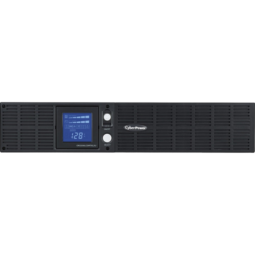 CyberPower Smart App Intelligent LCD OR2200LCDRTXL2U 2190 VA Tower/Rack-mountable UPS - 2190VA/1650W - 6 Minute Full Load - 8 x NEMA 5-20R - Battery/Surge-protected