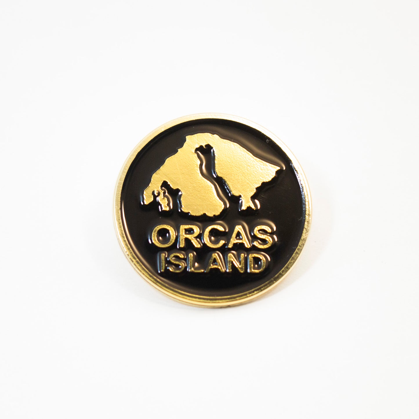 Paradise Clay CPIN005 Orcas Island - Lapel Pin