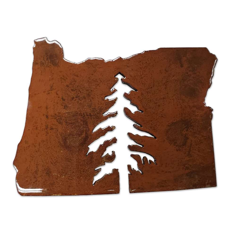Paradise Clay PAR647 Oregon Tree MAGNET