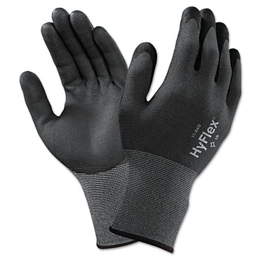 HYFLEX® 11-840-6 Hyflex 11840 15G Pur/Gynyl/Spdx Lnr Blk Nit 6 (1 PR)