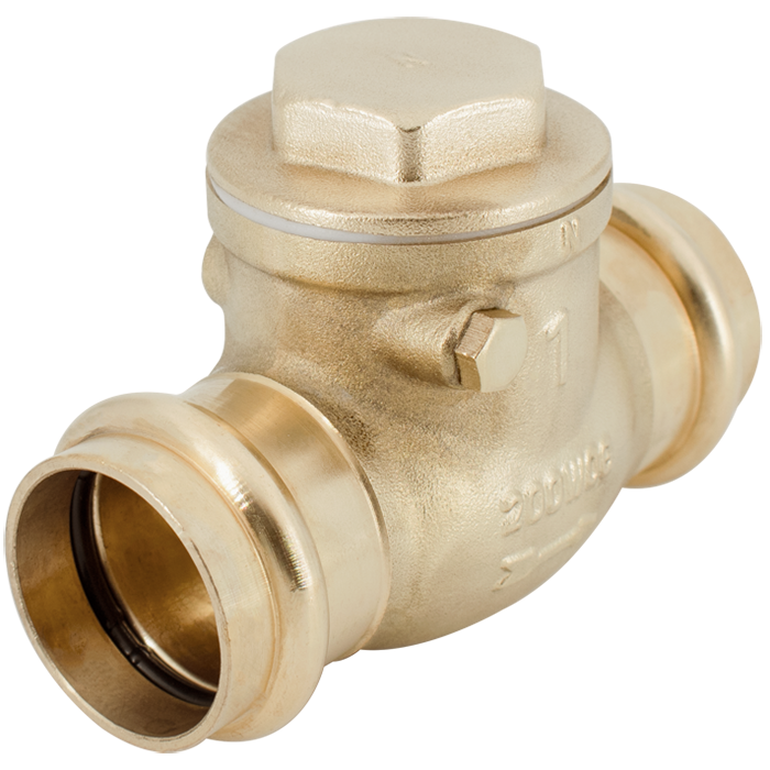Legend Valves 105-004NL 3/4" LegendPress No Lead Forged Brass Swing Check Valve
