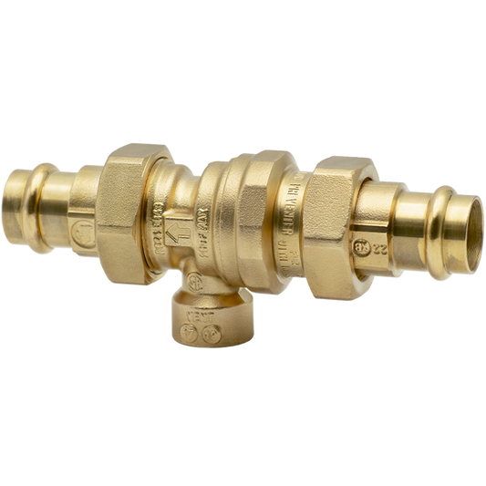 Legend Valves 115-112 3/4" LegendPress Forged Brass Backflow Preventer with Atmospheric Vent
