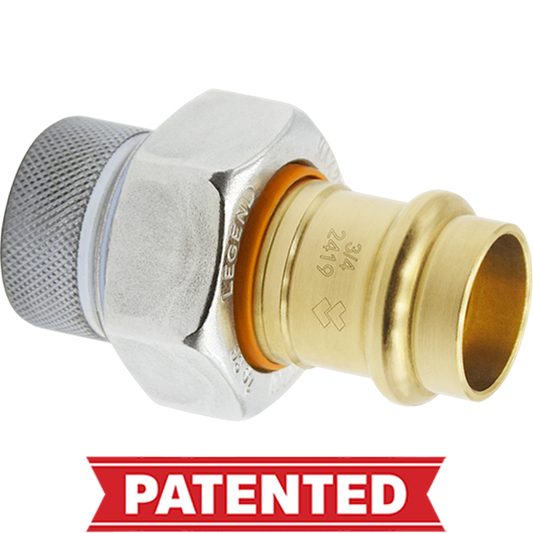 Legend Valves 301-105PNL 1" P-571NL FNPT x PRESS