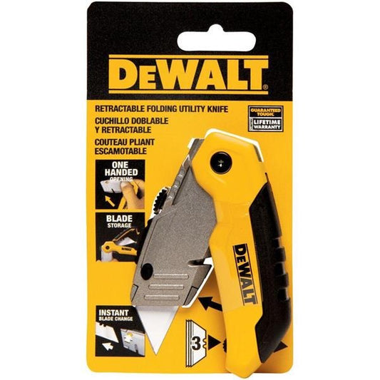 Dewalt DWHT10035L Folding Retractable Utility Knives