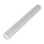 Jones Stephens P37028 1-1/2" x 12" White Plastic Flanged Tailpiece