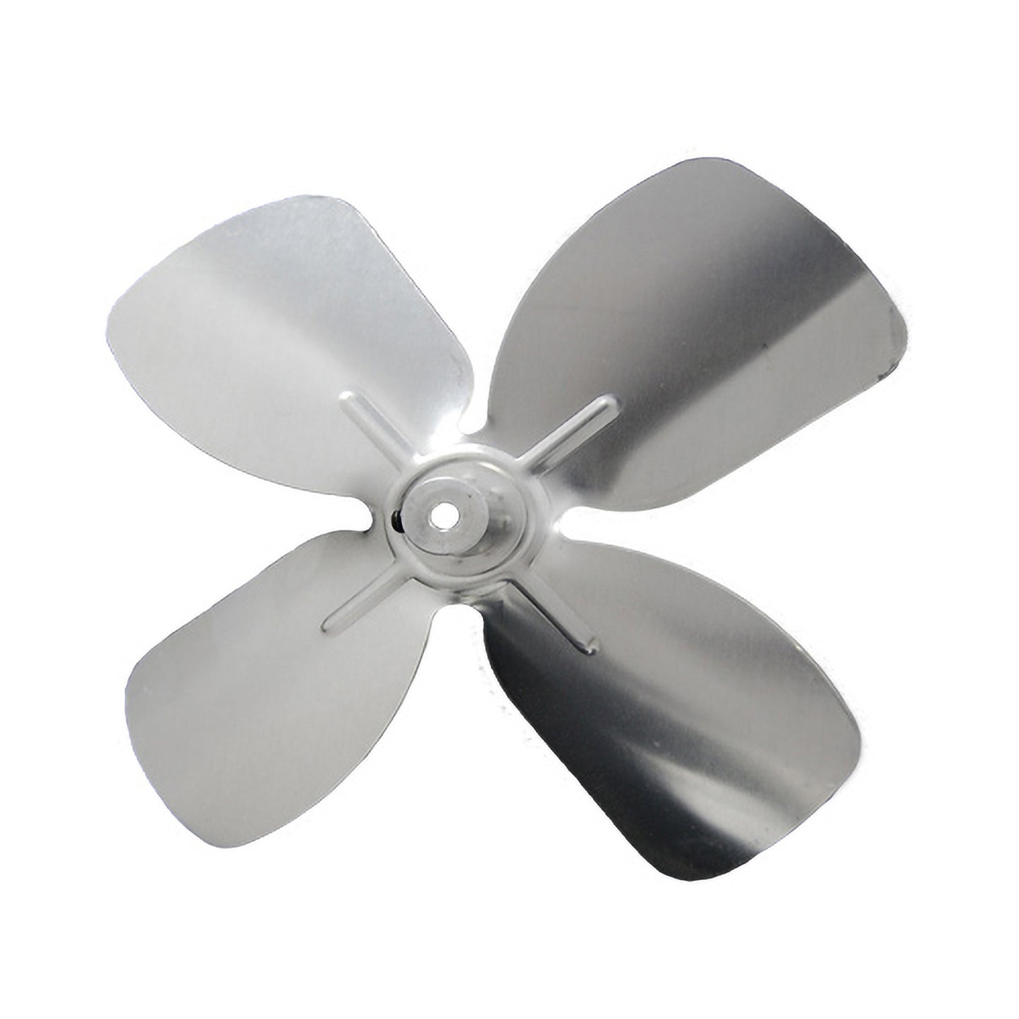 Packard A64455 Small Aluminum Fan Blade With Hubs 5-1/2 Diameter 3/16 Bore Ccw Rotation